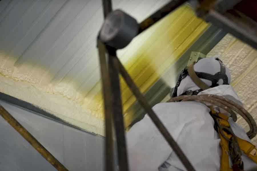 Industrial Spray Foam Insulation Contractor, Windsor, Essex.